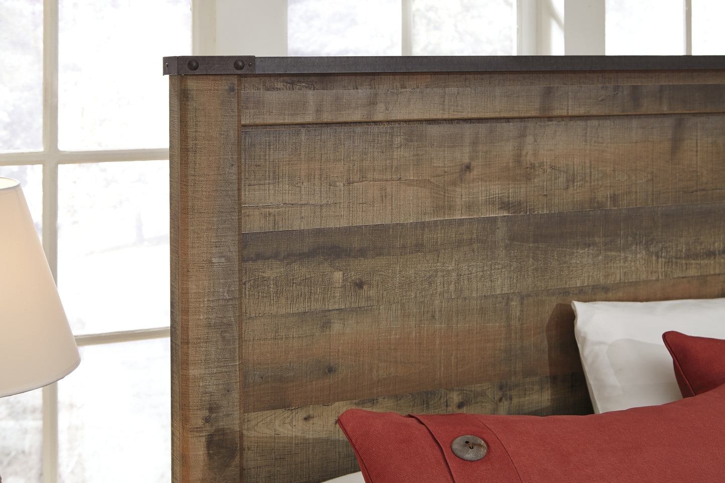 Trinell Panel Bed With 1 Large Storage Drawer