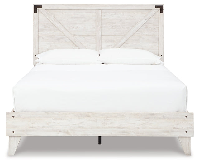 Shawburn Crossbuck Panel Platform Bed
