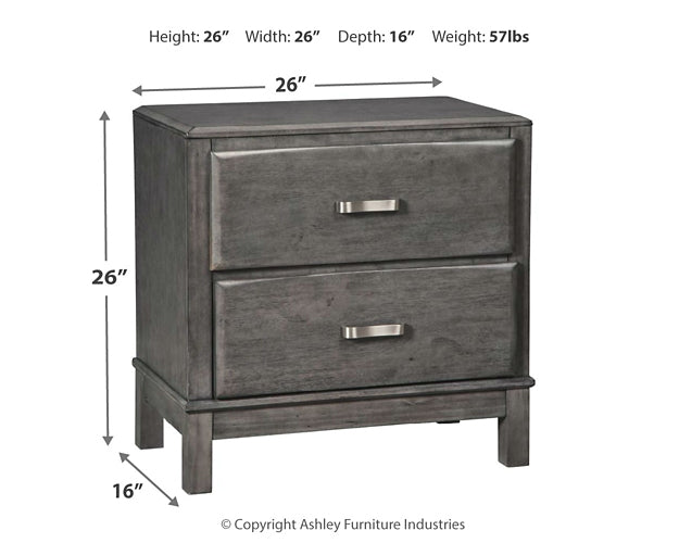 Caitbrook Storage Bed With 8 Storage Drawers With Mirrored Dresser, Chest And Nightstand