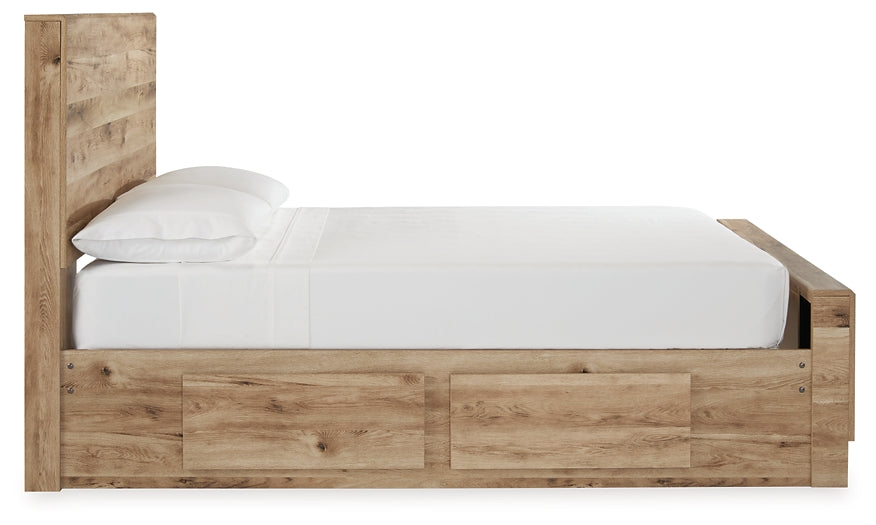 Hyanna Panel Bed With 1 Side Storage