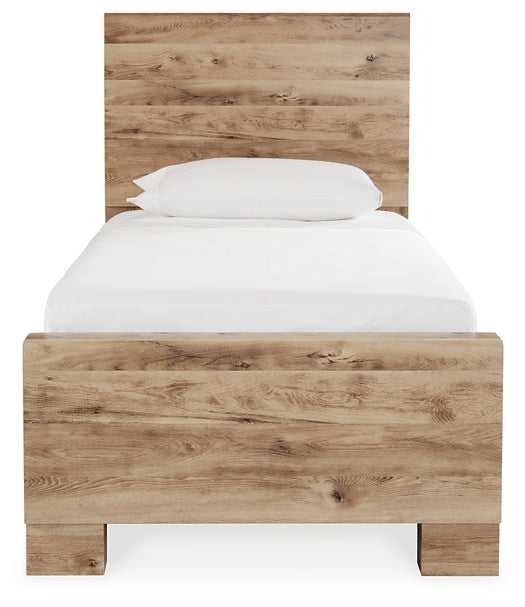 Hyanna Panel Bed With 1 Side Storage