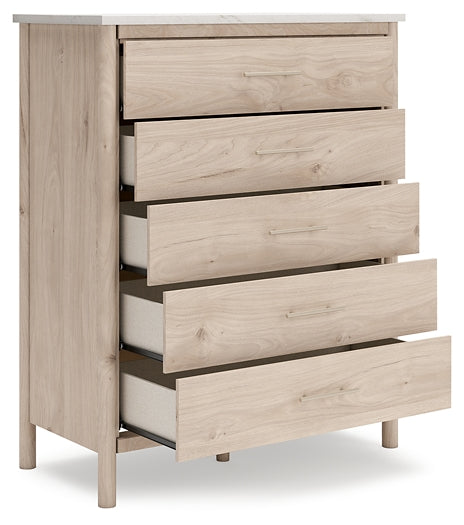 Cadmori Five Drawer Wide Chest