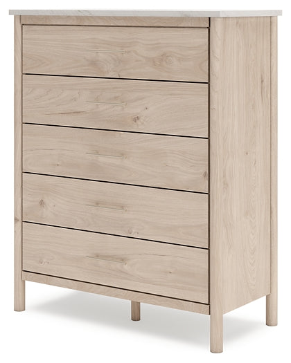 Cadmori Five Drawer Wide Chest