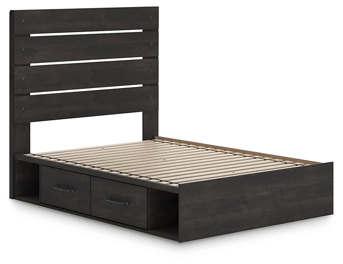 Hollivern Panel Storage Bed