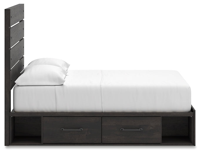 Hollivern Panel Storage Bed