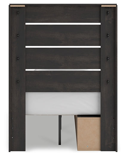 Hollivern Panel Storage Bed