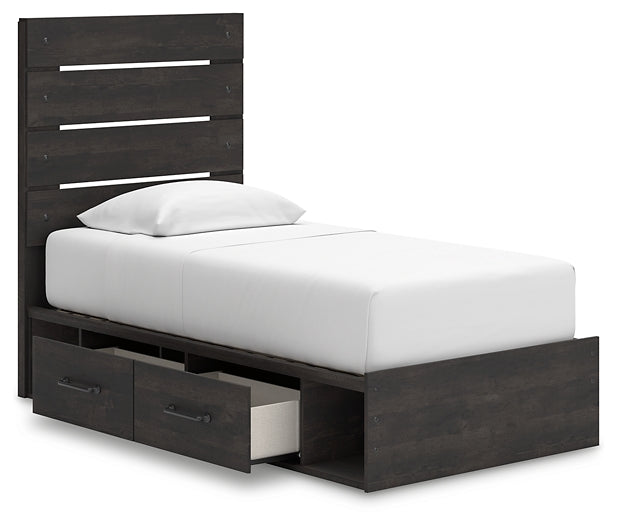 Hollivern Panel Storage Bed