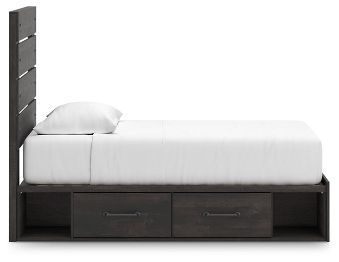 Hollivern Panel Storage Bed