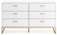 Socalle Full Platform Bed with Dresser and Nightstand