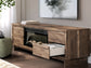 Zadilyn 72" TV Stand with Electric Fireplace