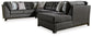 Reidshire 3-Piece Sectional with Ottoman