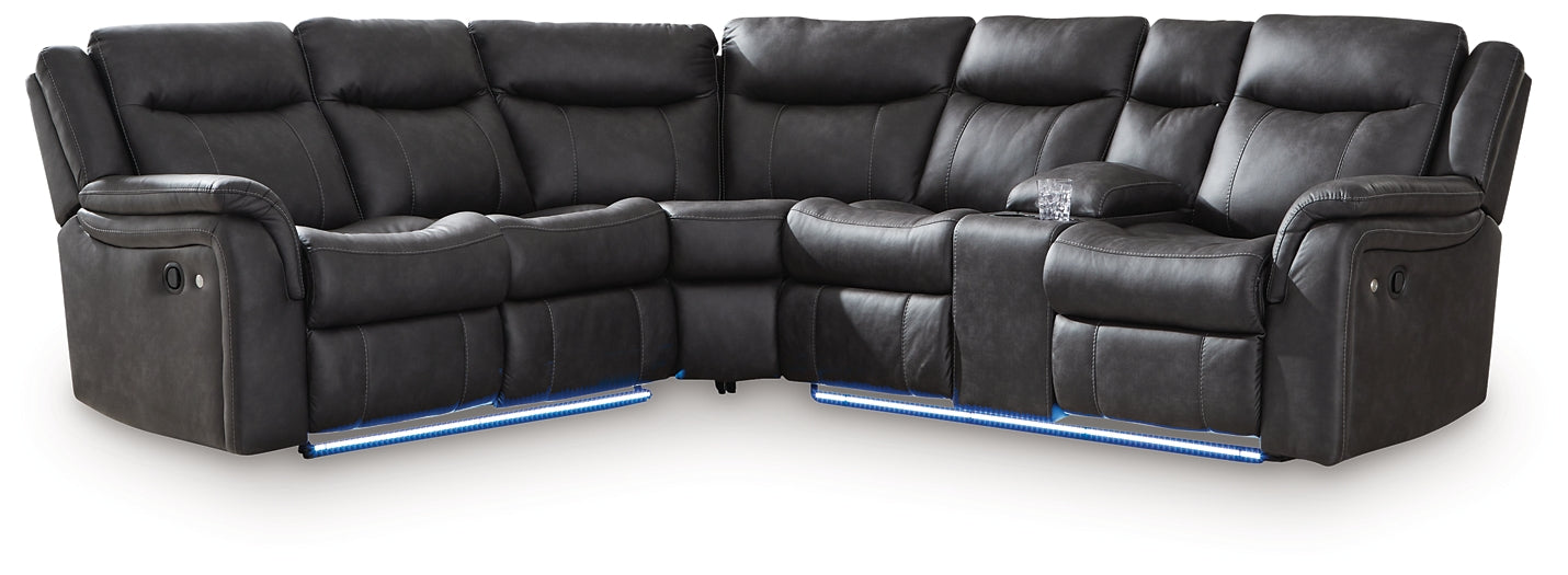 Sultan Meadow 2-Piece Reclining Sectional