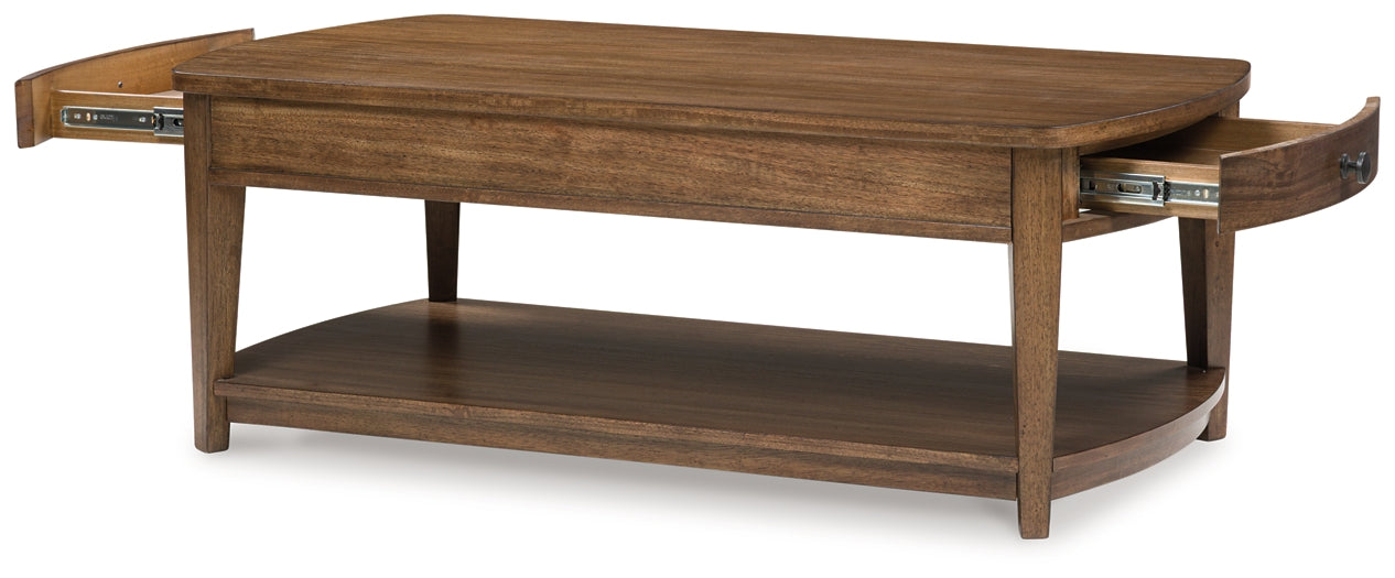 Burkbyer Rectangular Cocktail Table