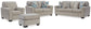 Cashton Sofa, Loveseat, Chair and Ottoman