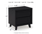 Danziar Queen Panel Headboard with Mirrored Dresser and Nightstand
