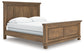 Feddinger California King Panel Bed with Mirrored Dresser and Chest