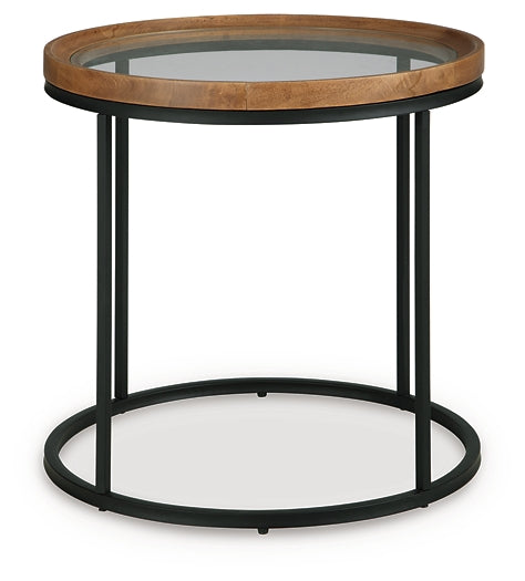 Noraluna Round End Table