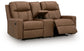 Mackmenville DBL Rec Loveseat w/Console