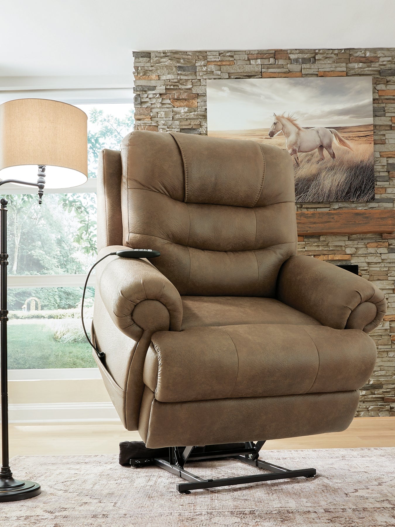 Revived and Restored Power Lift Recliner