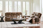 Mackmenville Reclining Sofa and Reclining Loveseat with Console